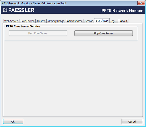 PRTG Server Administrator